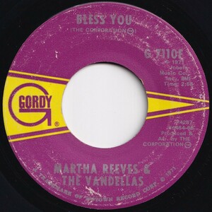 Martha Reeves And The Vandellas Bless You / Hope I Don