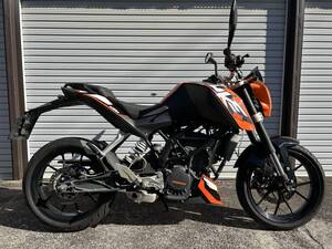 KTM DUKE200 デューク200 5140km 中古美車 ワンオーナー ノーマル車 近県配達可 陸送持込み可