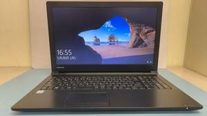 中古ノートパソコン★Windows10★toshiba Core i3-6100U/@2.30GHz/4GB/HDD 320GB/15インチ以上★