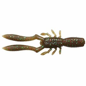 メガバス(Megabass) ワーム ワーム 本仕込 BOTTLE SHRIMP(ボトルシュリンプ)(3inch) カスミグリーンF 38402