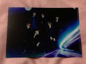 SixTONES NAVIGATOR CD特典 A5サイズ クリアファイル 非売品 未使用 京本大我 ジェシー 田中樹 髙地優吾 森本慎太郎 松村北斗