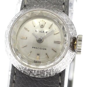 ジャンク ロレックス ROLEX 2025 カメレオン Cal.1400 K18WG 手巻き レディース _780082【ev20】