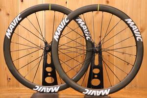 マヴィック MAVIC コスミック COSMIC SLR 45 DISC カーボン チューブレスレディ ホイールセット シマノ 11S/12S 【芦屋店】