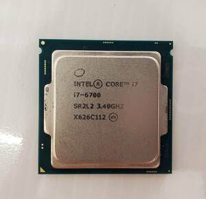中古CPU Core i7-6700 動作確認済み