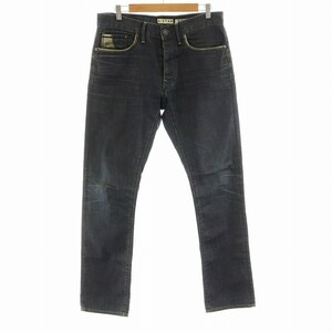 ジースター G-STAR RAW ローデニム デニムパンツ ジーンズ ストレート W33 L32 L 紺 ネイビー 3301 ■GY18 /MW メンズ