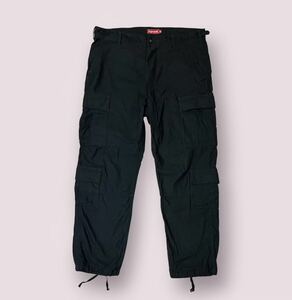 supreme cargo pant black 36 XLカーゴパンツ シュプリームブラック / Pants box T 24 21 ss fw