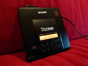 【SONY】D-303 DISCMAN Vintage PORTABLE CD PLAYER ソニー レトロ ポータブル CDプレーヤー