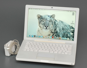 Apple MacBook 2.0GHz Core Duo〈13.3_初代 MacBook_MA255J/A〉MacBook1,1 A1181 完動美品難あり●065