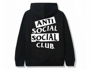 日本限定【新品未使用】ANTI SOCIAL SOCIAL CLUB アンチソーシャルソーシャルクラブ Angel Hair Black Hoodie size L