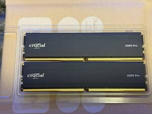 crucial DDR5 PC5-44800 32GB(16GBx2枚組) CP2K16G56C46U5