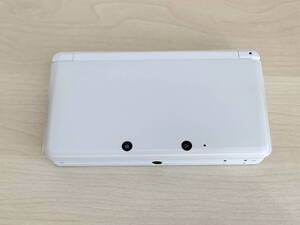 Nintendo 任天堂 ニンテンドー3DS本体 ホワイト 動作確認済 中古 #01747