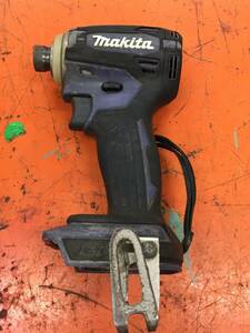 【ジャンク品】makita(マキタ) 18v充電式インパクトドライバ オーセンティックパープル(本体のみ) TD172DZAP /ITFNQK0UL4MK