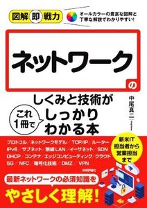 ネットワークのしくみと技術がこれ1冊でしっかりわかる本 図解即戦力/中尾真二(著者)