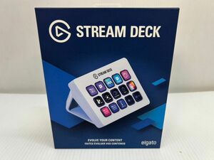 SD1405-241121-093【中古】elgato STREAM DECK Mk.2 10GBA9911 ホワイト エルガト ストリームデック 動作確認済み