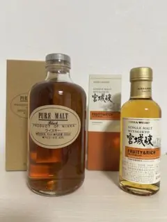 NIKKA PURE MALT & 宮城峡 セット