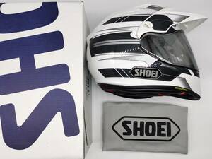 SHOEI ショウエイ HORNET ADV NAVIGATE ホーネット エーディーブイ ナビゲート WHITE/BLACK フルフェイスヘルメット Lサイズ