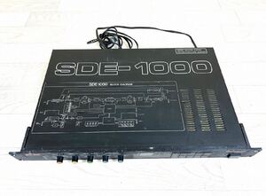 【通電確認済み】Roland ローランド SDE-1000 デジタルディレイ 動作未確認 現状品 え沖 エフェクター