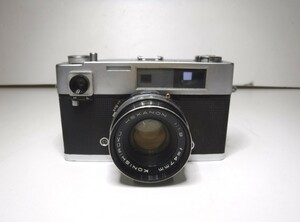 中古 KONICA Auto S カメラ/レンズ KONISHIROKU HEXANON 1:1.9 f=47mm 発送60サイズ