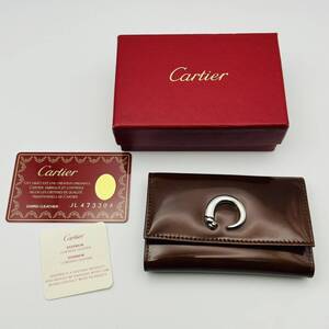 【53】１円スタート！　Cartier　カルティエ　パンテール　キーケース　箱、ギャラ付き　保管品