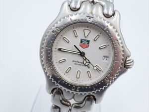 360128/②【1円スタート】TAG Heuer タグホイヤー 稼動品 S99.006K セル プロフェッショナル200m メンズ 時計 クオーツ ケース37mm