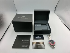 K【K20-62】【60サイズ】▲Tag Heuer タグ・ホイヤー/アクアレーサー 自動巻き 腕時計/撮影時動作OK/※傷・汚れ有