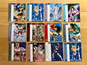 聖闘士星矢 カセットテープジャケット 12枚セット 東映アニメーションオフィシャル 当時物