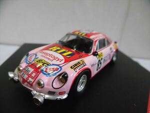 k 1/43 トロフュー アルピーヌ ルノー A110 ESSO アセプトジル #85 Aseptgyl Alpine COFRADIS 特注 *ls