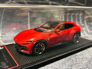 BBR 1/43 Ferrari Purosangue　Rosso corsa　フェラーリ　プロサングエ　BBRC283B　ミニカー