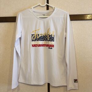 ＊FILA＊テニス　長袖Tシャツ　M USED