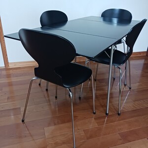 『FH3601』drop-leaf table ＆『FH3101』Ant Chairs by Arne Jacobsen for Fritz Hansen◆アルネヤコブセン フリッツハンセン ウェグナー