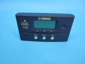 チューナー　YAMAHA　YT-220　ウクレレ　Ukulele Guitalele　12㎝×6㎝　箱付　AUTO TUNER　現状品　（中　OTN32