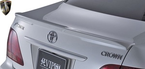 【M’s】TOYOTA 後期 180 クラウンアスリート (2005.10-2008.2) AIMGAIN 純VIP GT トランクスポイラー ／／ FRP エイムゲイン エアロパーツ