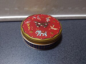 アンファン　クッキー缶　缶のみ　空き缶　ケース