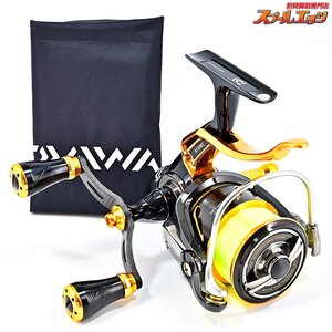 ★☆【ダイワ】 19ラグザス 3000H-LBD ゴメクサス75mmダブルカーボンハンドル&リールスタンド装着 DAIWA LAXUS★☆m37589