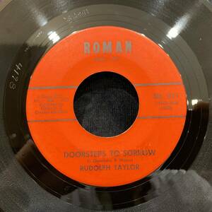 【EP】Rudolph Taylor - Doorsteps To Sorrow / Tell Him Tonight 1967年USオリジナル Roman Prod., Inc. 311 