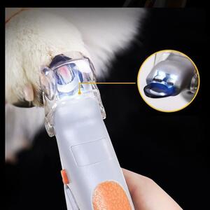 猫 犬 爪切り ペット用品 ペット用 ネイルケア led ライト ヤスリ付き