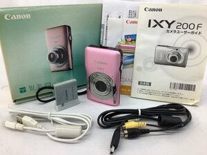 Canon コンパクトデジタルカメラ/IXY200F/ピンク 動作未確認 充電器無し ジャンク品 ACB