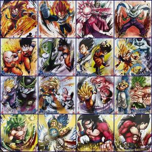 送料無料　即決 新品 ドラゴンボール 色紙ART8 ミニ色紙　フルコンプ　17種　鳥山明　イラスト