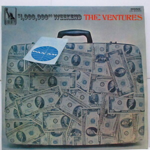 VENTURES(ベンチャーズ)-Million Dollar Weekend (UK オリジナル「モノラル」LP/C表