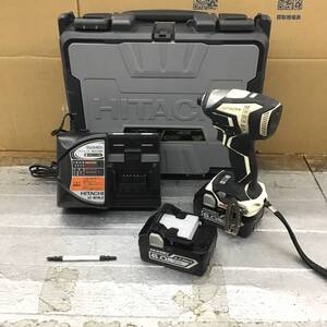 【中古品】★ハイコーキ(HIKOKI ※旧:日立工機) コードレスインパクトドライバー WH18DDL(2LLCK)(S)