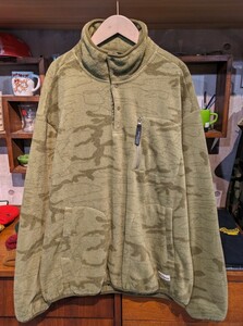 NEW！ BRIXTON ブリクストン フリース カモ柄 L サイズ 新品 SALE セール アメカジ プルオーバー 半額以下！