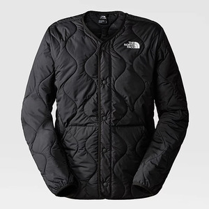 即決 新品 正規品 USA限定 日本未発売 The North Face ノースフェイス キルティング ノーカラー ジャケット US-L ブラック