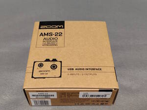 ZOOM AMS-22 USB接続オーディオインターフェイス 使用時間1時間程度