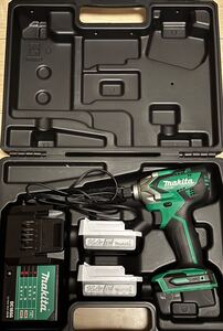 makita マキタ　14.4V 　インパクトドライバー　MTD001D 充電式 バッテリー2個