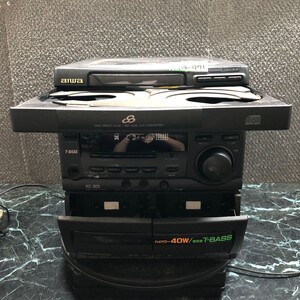 MYM9-771 激安 aiwa CX-N303 COMPACT DISC STEREO 通電OK 中古現状品 ※3回再出品で処分