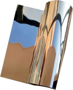 貼る鏡 割れない鏡 MPCFミラー シール シート ウォール ステッカー 鏡 鏡 全身 壁紙 飛散防止 反射板 レフ版… (50x