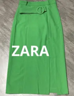 ZARA ザラ ベルト付きペンシルスカート