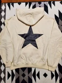 FEAR OF GOD ESSENTIALS Star Hoodie M