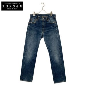 LEVI‘S リーバイス 501XX 90S 裏ボタン刻印555 バレンシア製 ビックE 均等V ボタンフライ デニムパンツ 31 ブルー メンズ