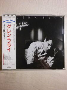 『Glenn Frey/The Allnighter(1984)』(1988年発売,20P2-2356,2nd,廃盤,国内盤帯付,歌詞付,Sexy Girl,Smuggler’s Blues,The Heat Is On)